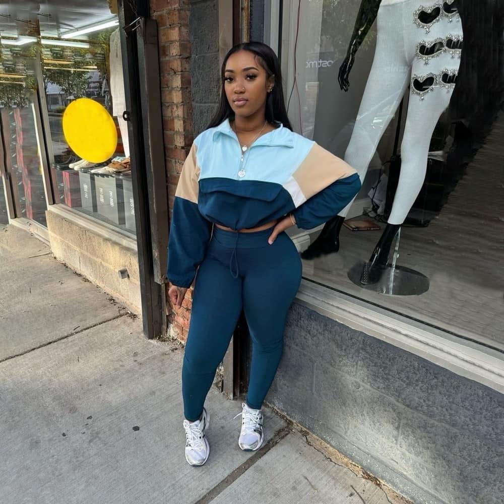 Pull Over And Legging Set